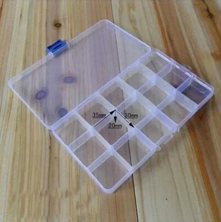 15-Slot Lure Box Storage Case