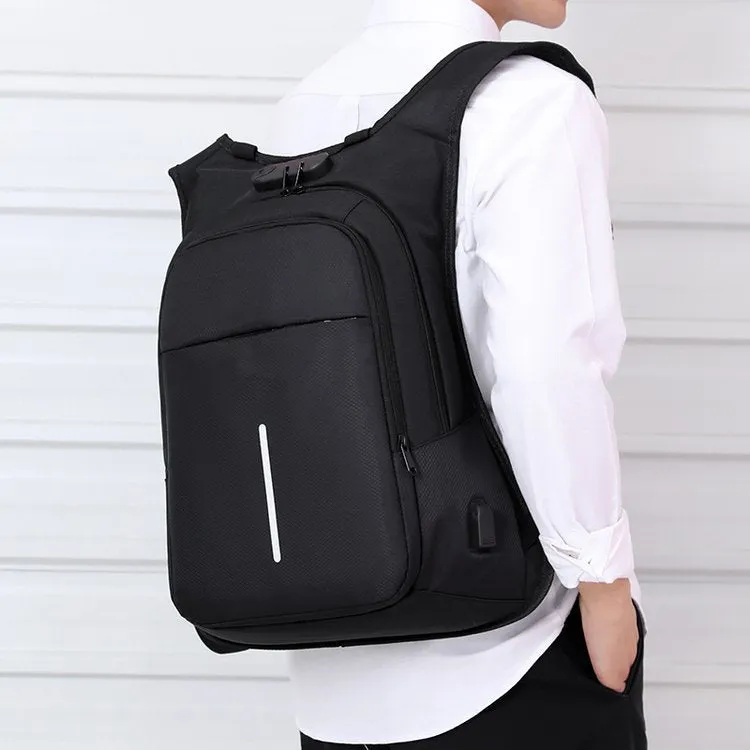 15.6-inch laptop bag password lock backpack