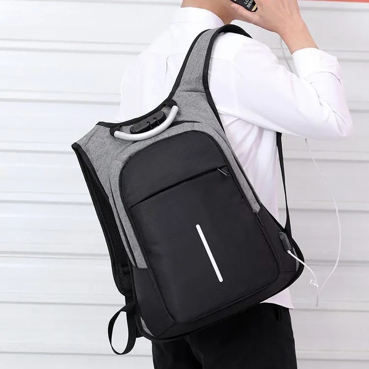 15.6-inch laptop bag password lock backpack