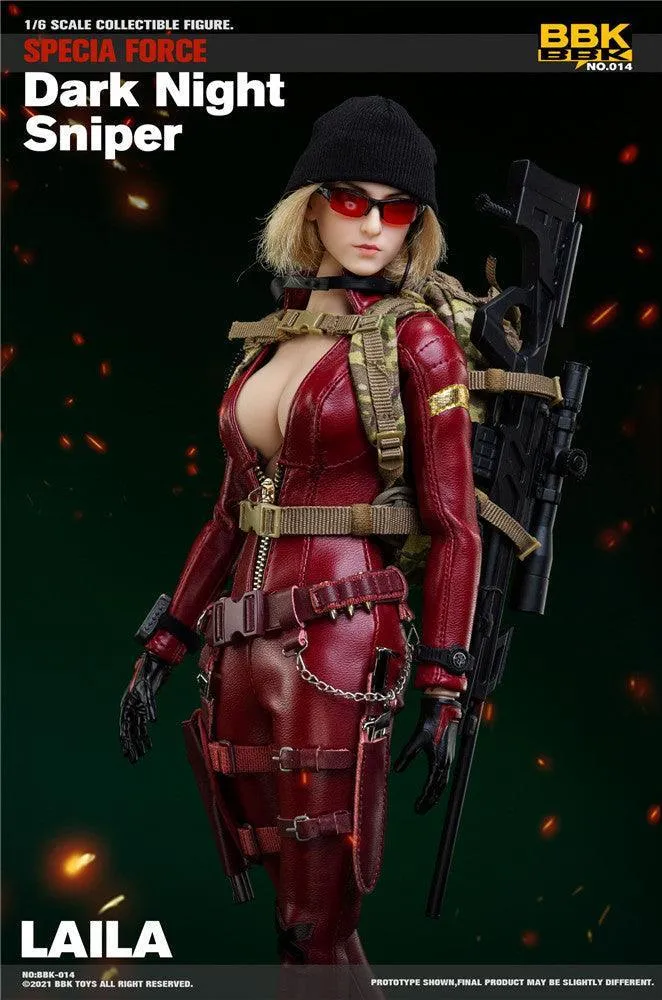 1:6 Dark Night Sniper Laila Action Figure