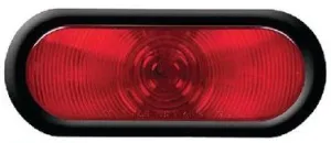 6" Red Oval Stop/Signal Light Kit (Pigtail)