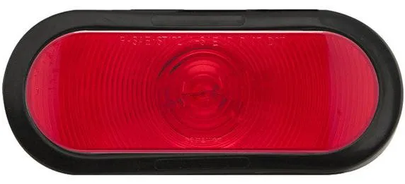 6" Red Oval Stop/Signal Light Kit (PL-3)