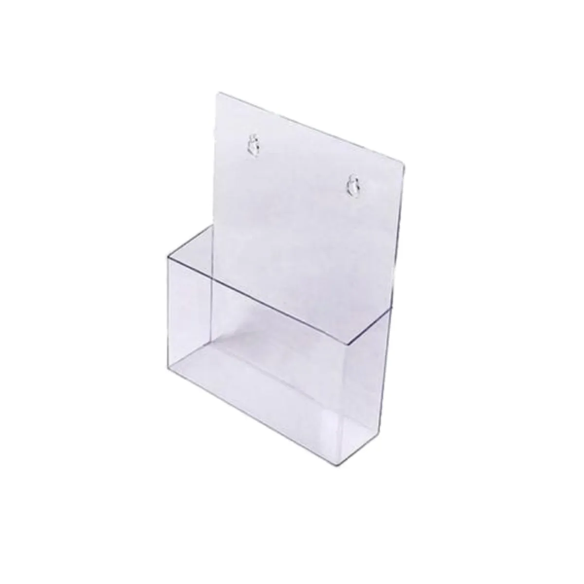 Acrylic Brochure Holder Table/Wall Mount, 1 Tier, A5 149 x 210 mm