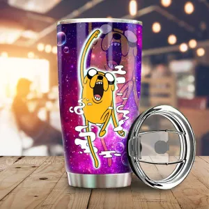 Adventure Time Jake Galaxy Stainless Steel Tumbler Cup Custom