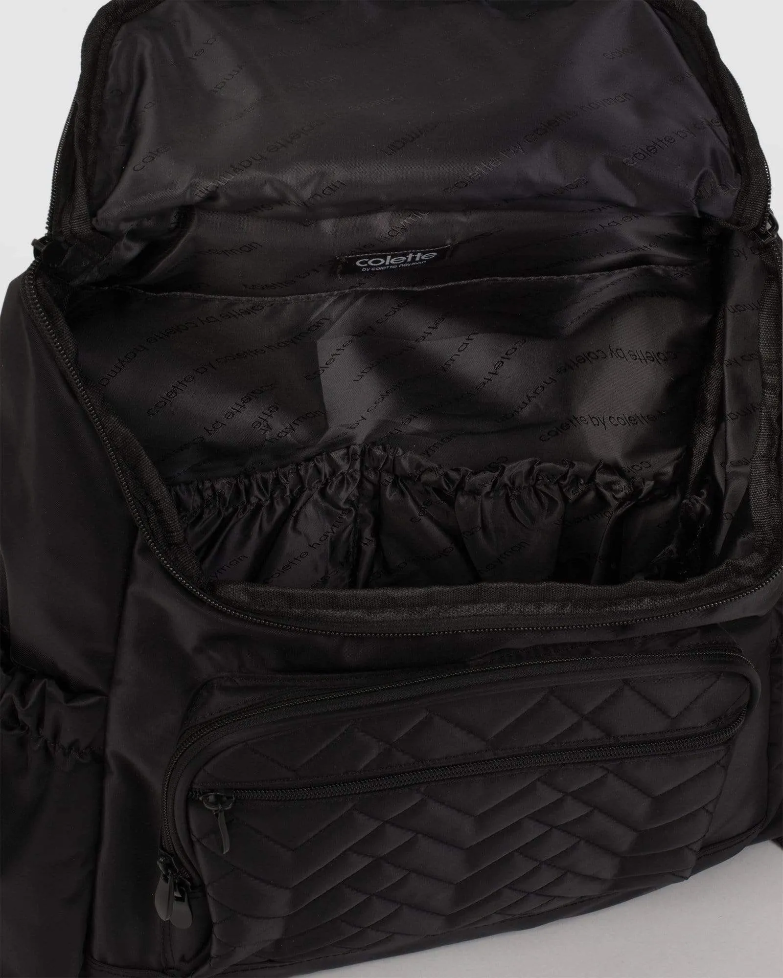 Black Baby Bag Backpack