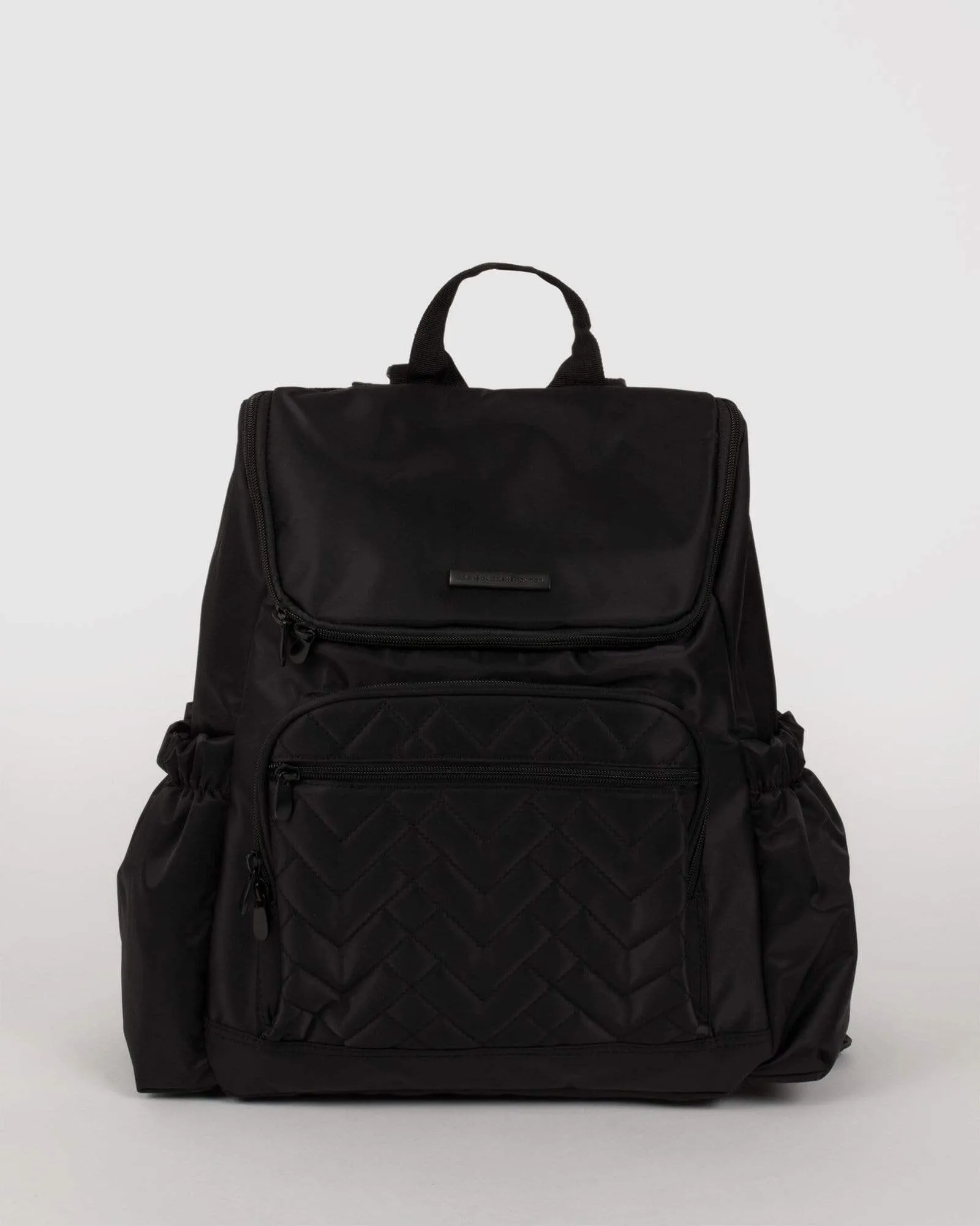 Black Baby Bag Backpack