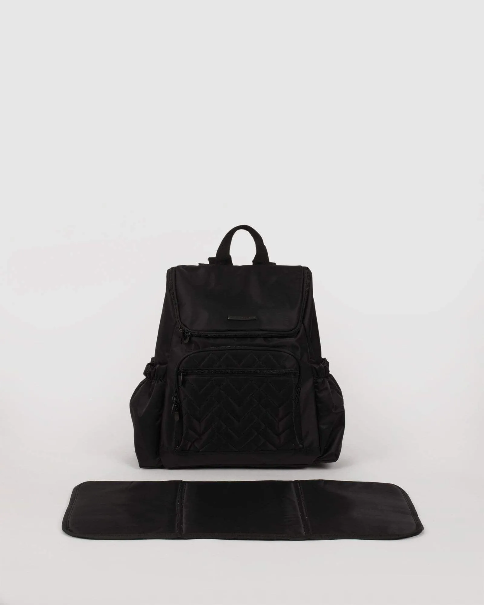 Black Baby Bag Backpack