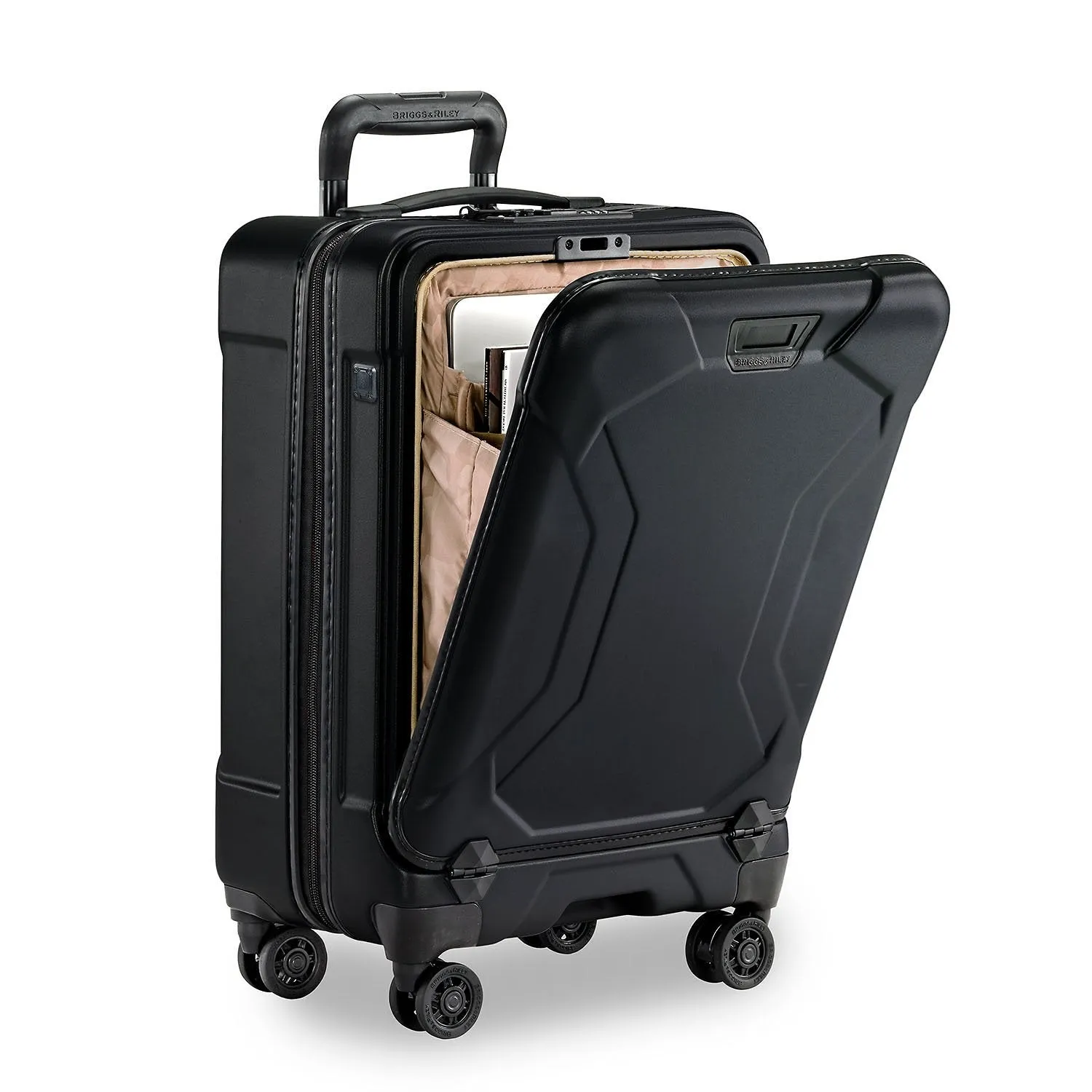 Briggs & Riley Torq QU221SP-74 International Carry-on Spinner Stealth