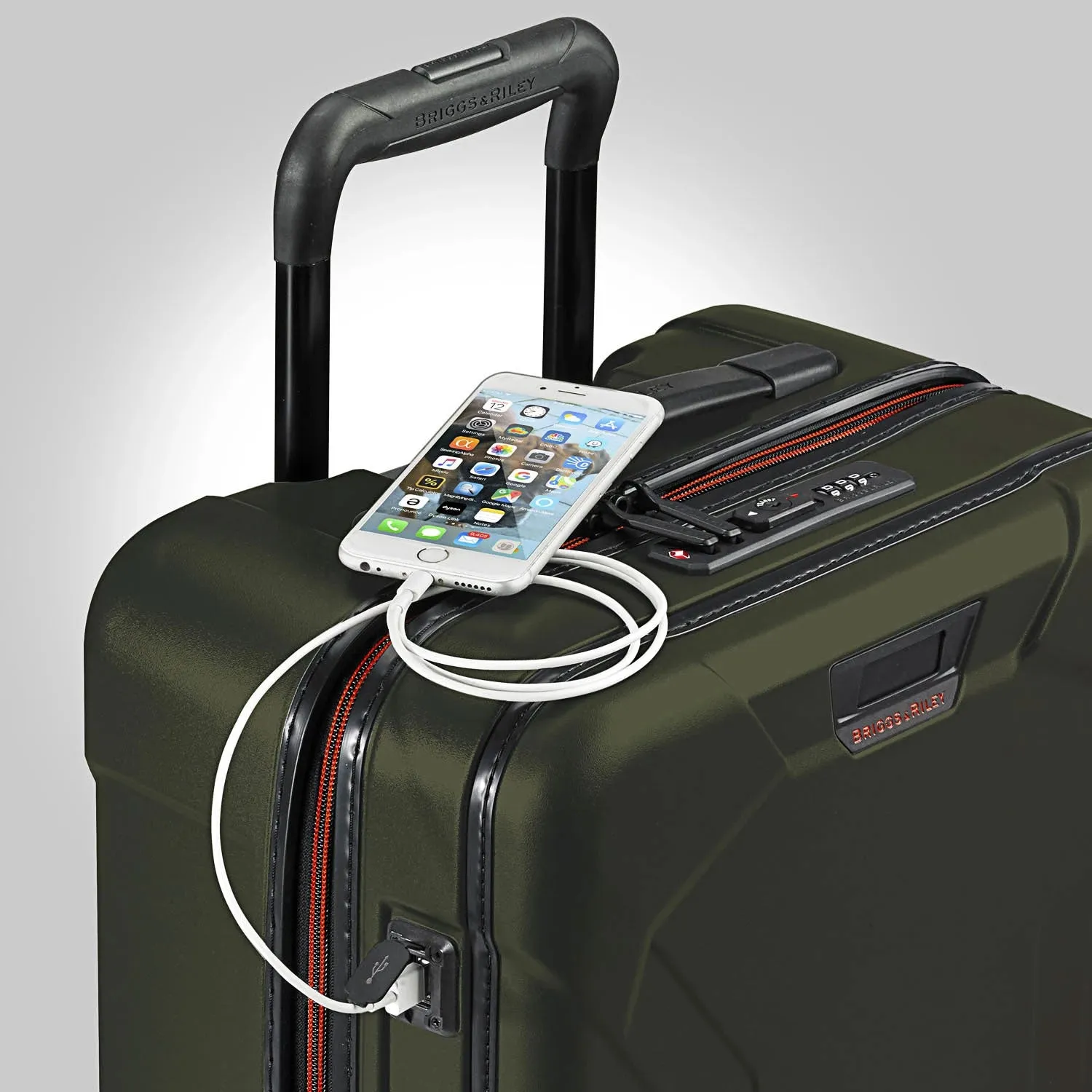 Briggs & Riley Torq QU222SP-23 Domestic Carry-on Spinner Hunter