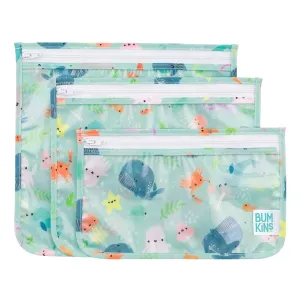 Bumkins Clear Travel Bags - Ocean Life