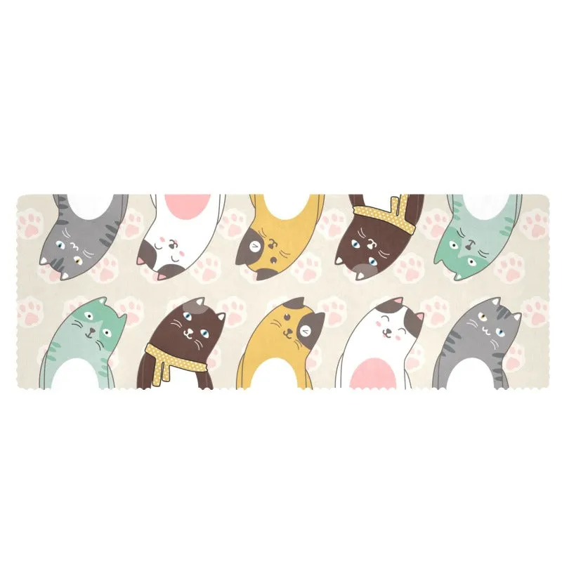 Cat Lover Floor Mat 48"x17"