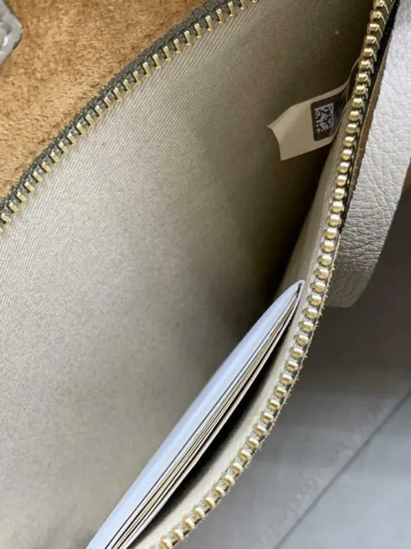 Chloé Milo Motty Grey Leather Tote