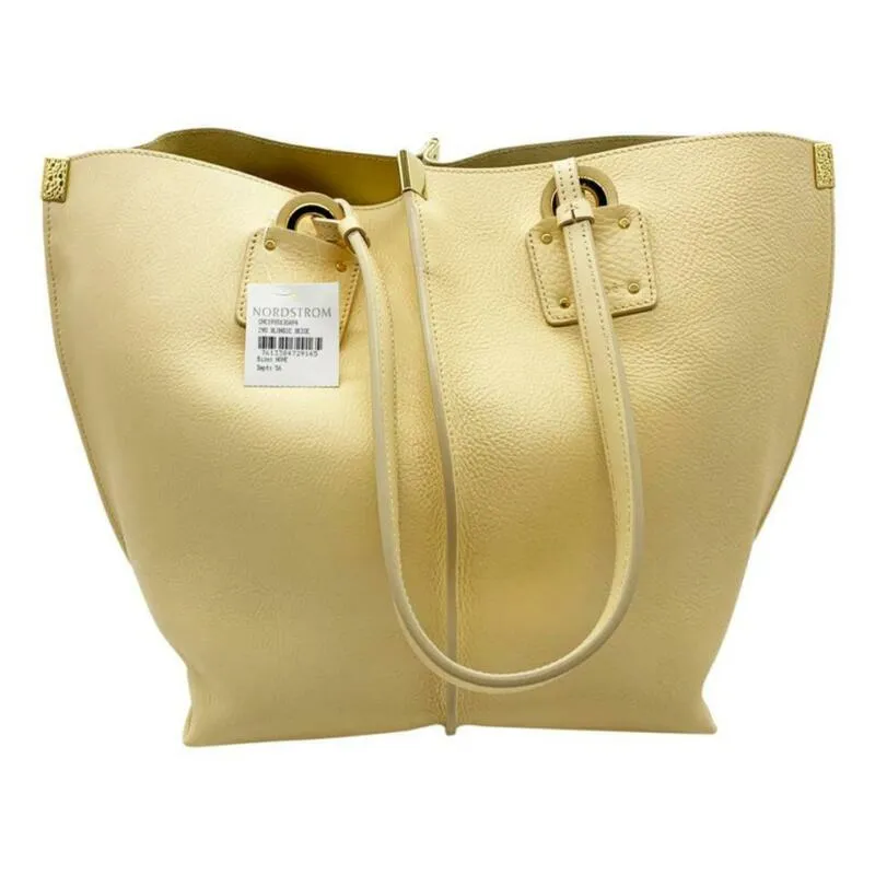 Chloé Vick Blondie Beige Leather Tote