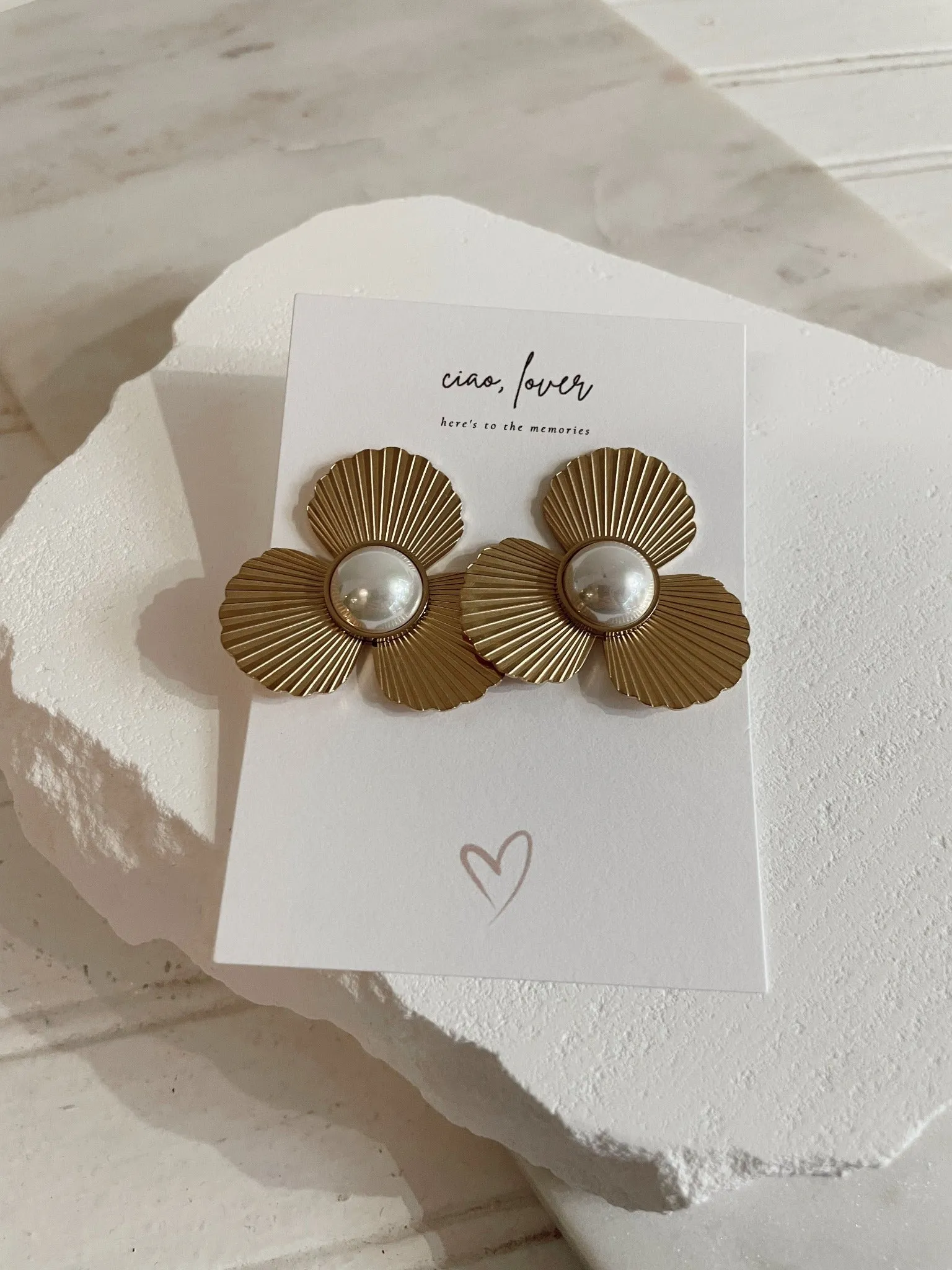 Ciao Lover - Not A Wallflower Statement Earrings