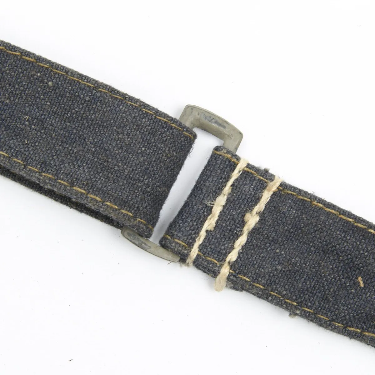 German WWII Paratrooper Fallschirmjäger Helmet Band - Bread Bag Utility Strap - Luftwaffe Blue