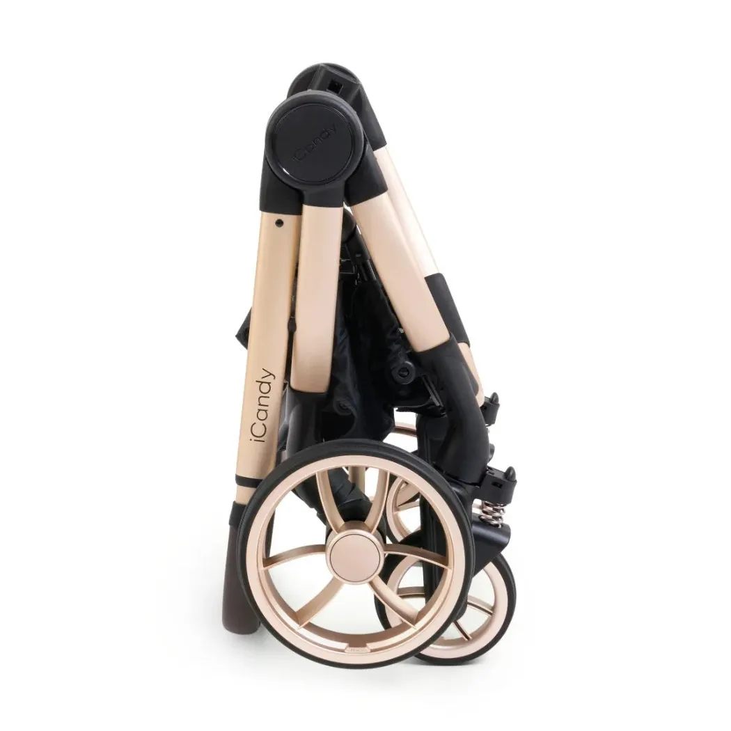 iCandy Peach 7 Pram Pushchair Complete Bundle (Biscotti)