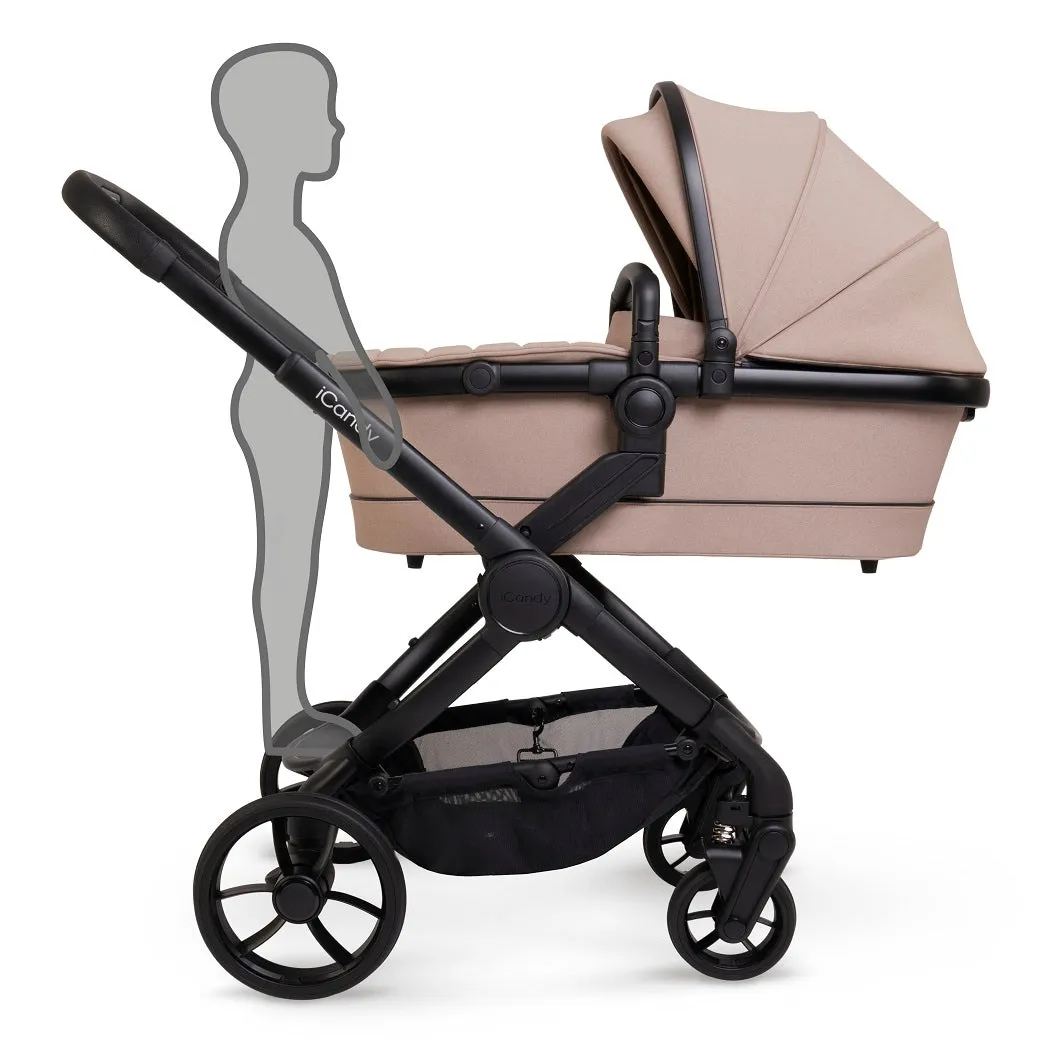 iCandy Peach 7 Pram Pushchair Complete Bundle (Cookie)