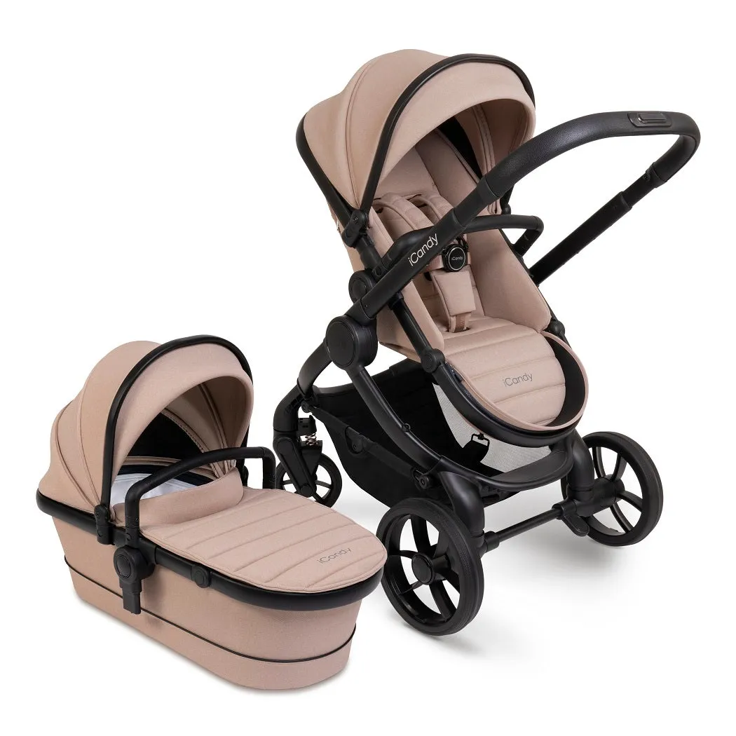 iCandy Peach 7 Pram Pushchair Complete Bundle (Cookie)