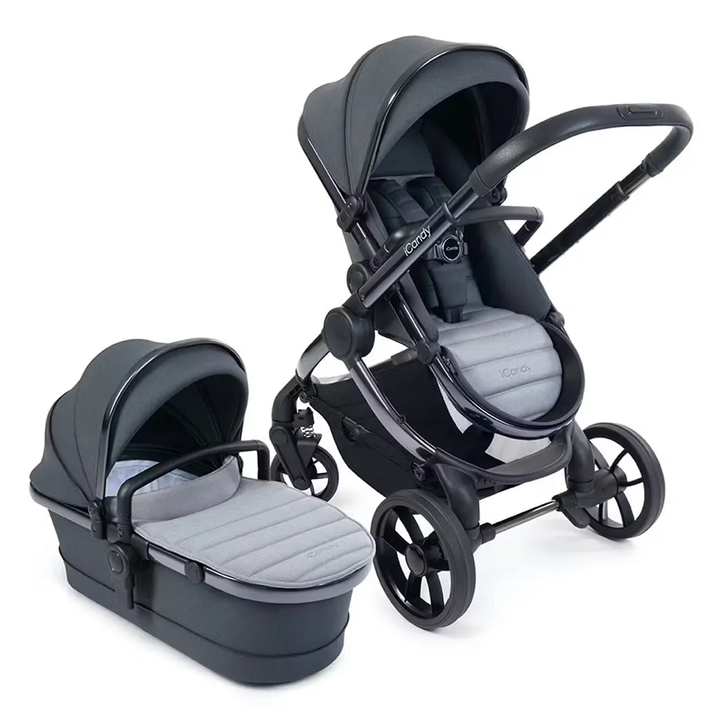 iCandy Peach 7 Pram Pushchair Complete Bundle (Truffle)