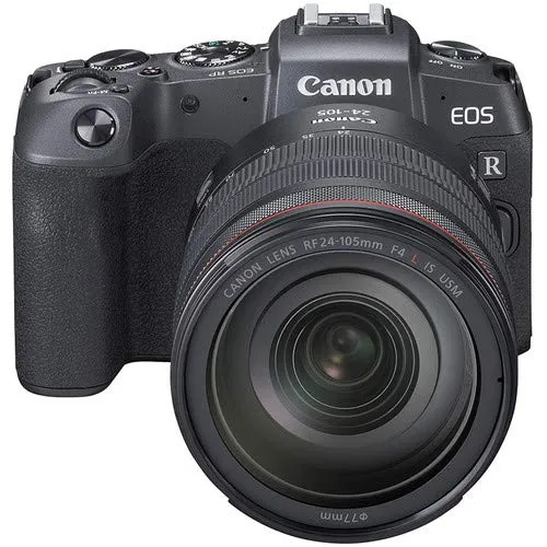 International Premium Bundle - Canon EOS RP Mirrorless Camera with with RF 24-105 F4 L is USM Lens Lens and Mount Adapte