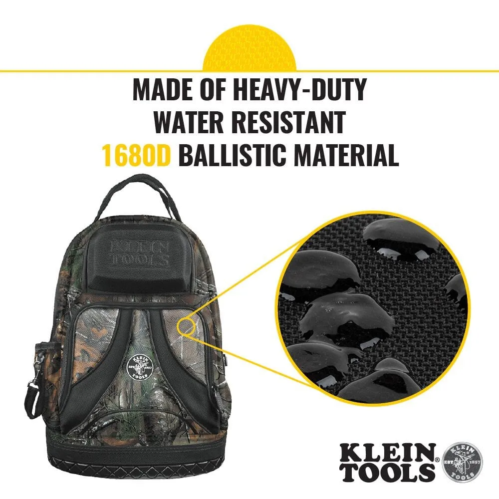 Klein Tradesman Pro Organizer Camo Back Pack - 55421BP14CAMO-DISCONTINUED