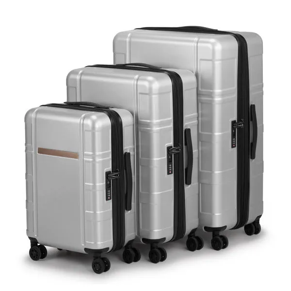 Luggage Expandable Suitcase PC ABS 3 Piece Set with TSA Lock Spinner