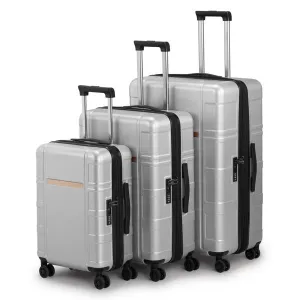 Luggage Expandable Suitcase PC ABS 3 Piece Set with TSA Lock Spinner