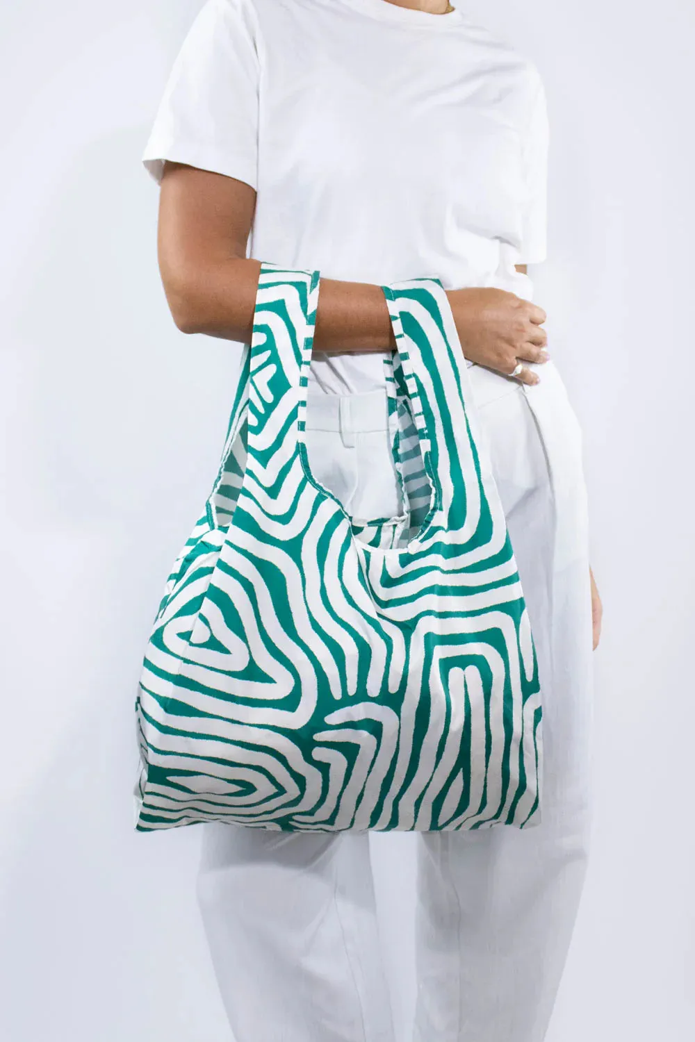 Medium Reusable Bag - Lines