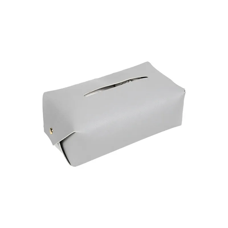 Minimalist Leather Tissue Box Cover, HG0135