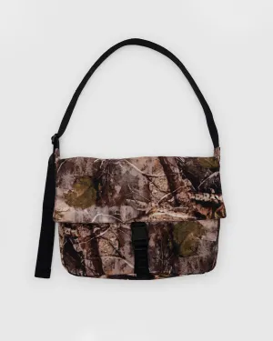 Nylon Messenger Bag - Photo Forest