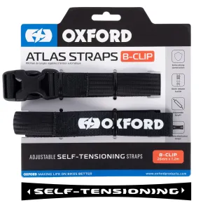 Oxford Atlas Straps B-Clip 26mm x 1.2M (Pair)