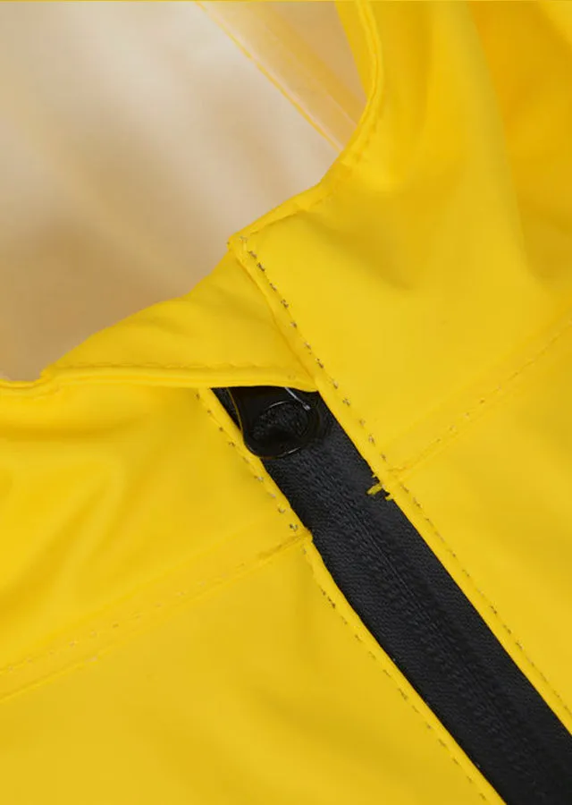 PU Splash Yellow All in One Rainsuit