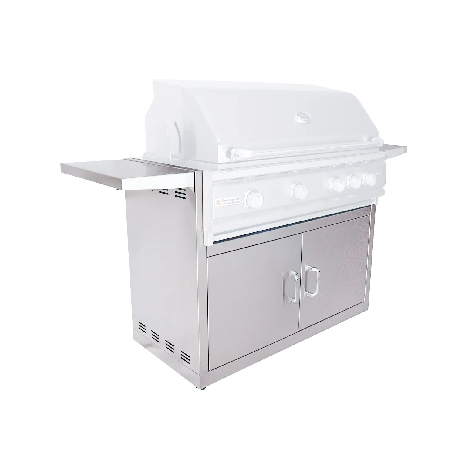 RCS Gas Grills - 38" Cutlass Pro Stainless Cart - RONKC