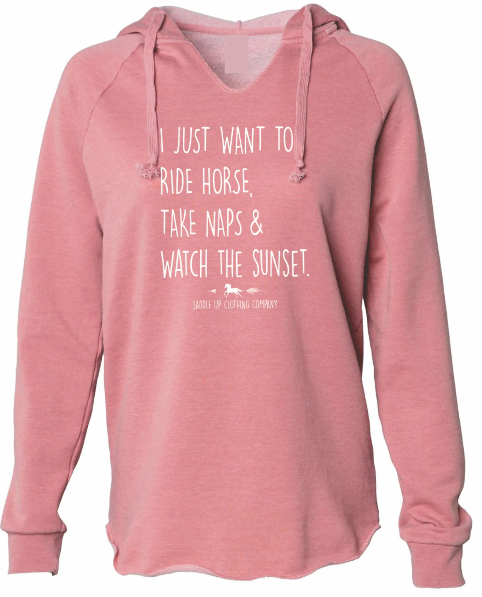 Ride, Naps & Sunsets Lightweight Hoodie