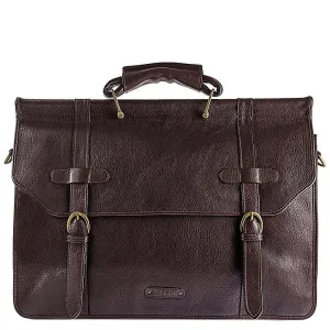 Roma  Leather Briefcase