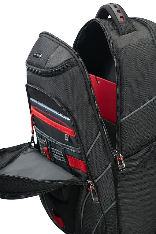 Samsonite - Leviathan 17.3inch Laptop Backpack - Black/Red