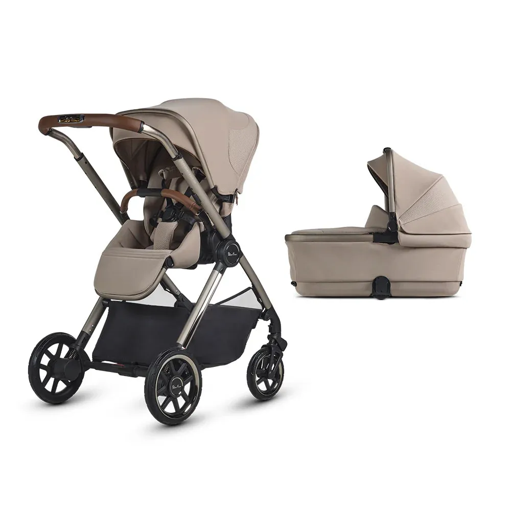 Silver Cross Reef 2 with Carrycot Special Edition – Frappe (Limited Time Offer FREE Snack Tray) ETA Mid Nov