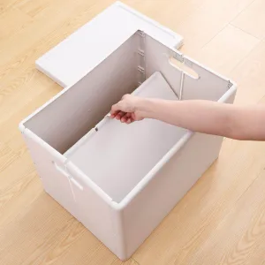 Stackable Folding Home Clothes Storage Organizer Box