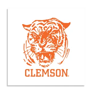 Vintage Clemson Tiger Poster