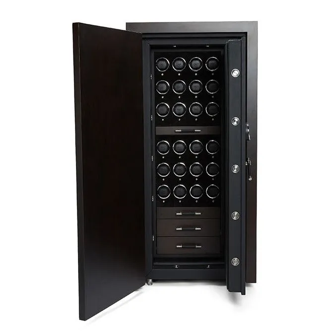 Wolf - Churchill 24-Unit Watch Winder Safe |  482411